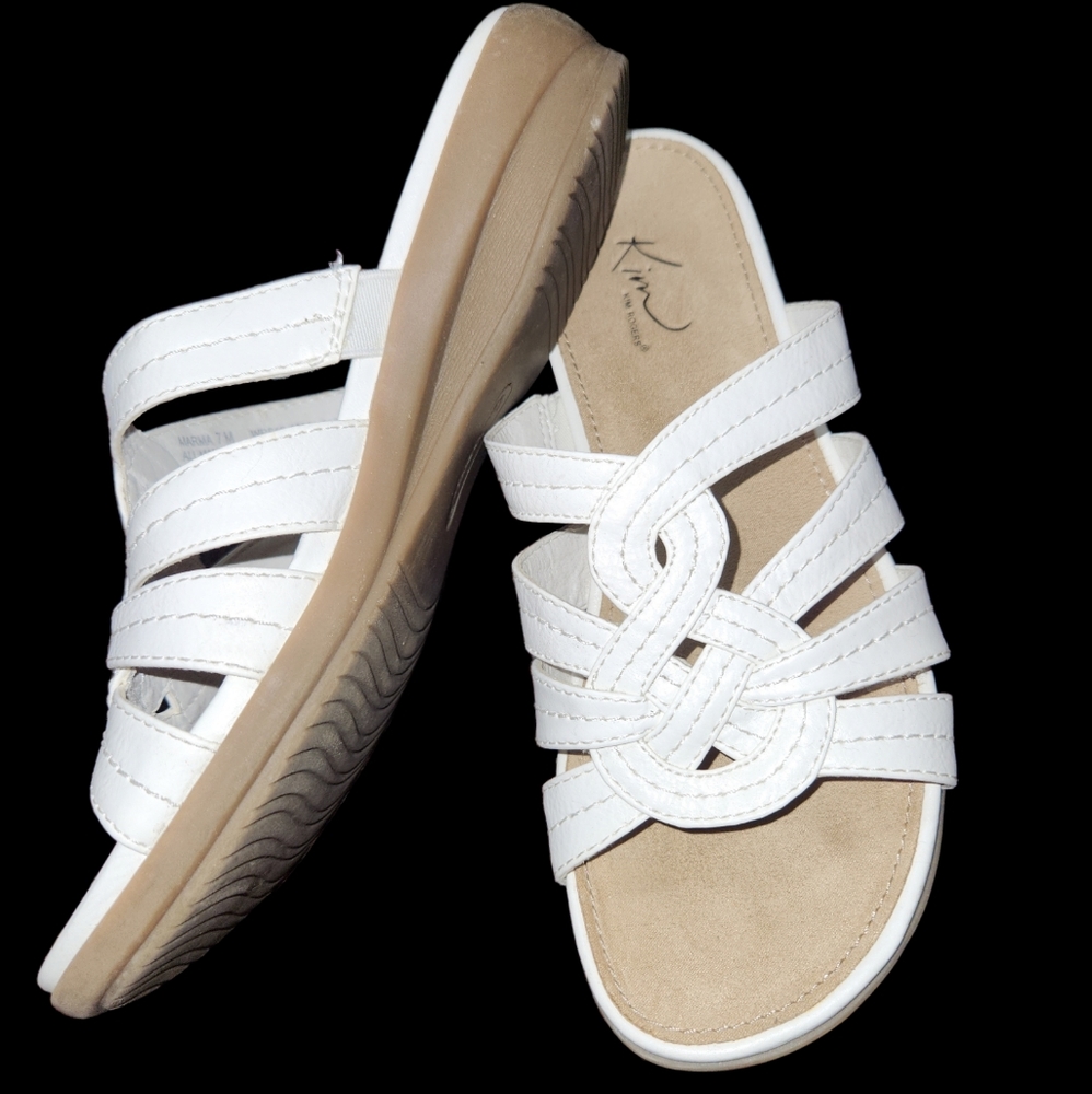 Kim Roger's Marma white sandals size 7M - Picture 2 of 6